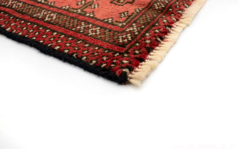 Tapis Turkaman - 130 x 60 cm - rouille