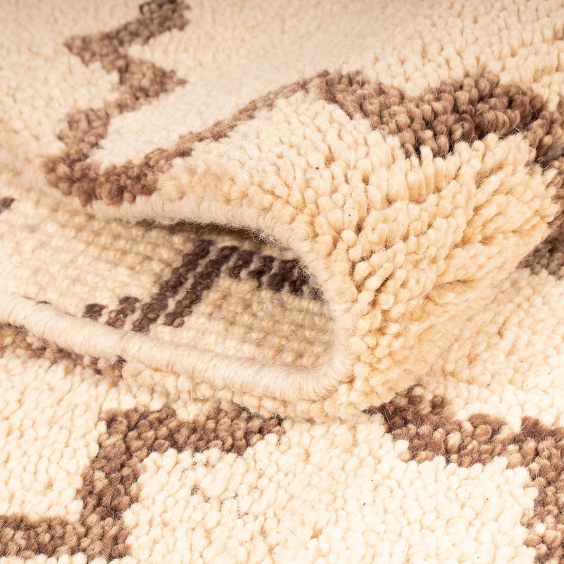 Tapis en laine - 278 x 189 cm - beige