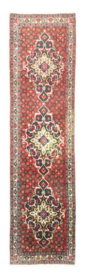 Tapis de couloir Tapis persan - Nomadic - 372 x 95 cm - rouge
