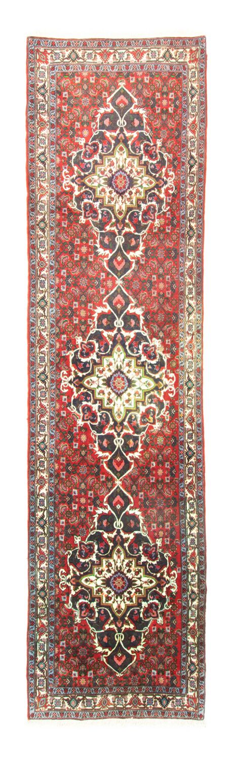 Tapis de couloir Tapis persan - Nomadic - 372 x 95 cm - rouge