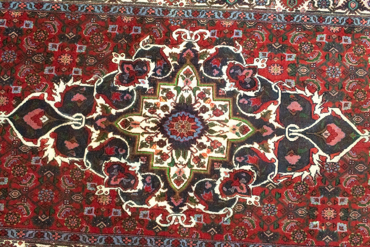 Tapis de couloir Tapis persan - Nomadic - 372 x 95 cm - rouge