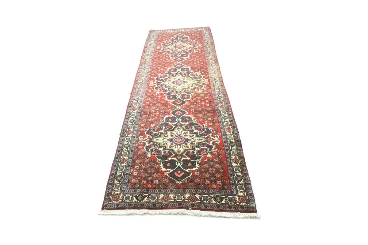 Tapis de couloir Tapis persan - Nomadic - 372 x 95 cm - rouge