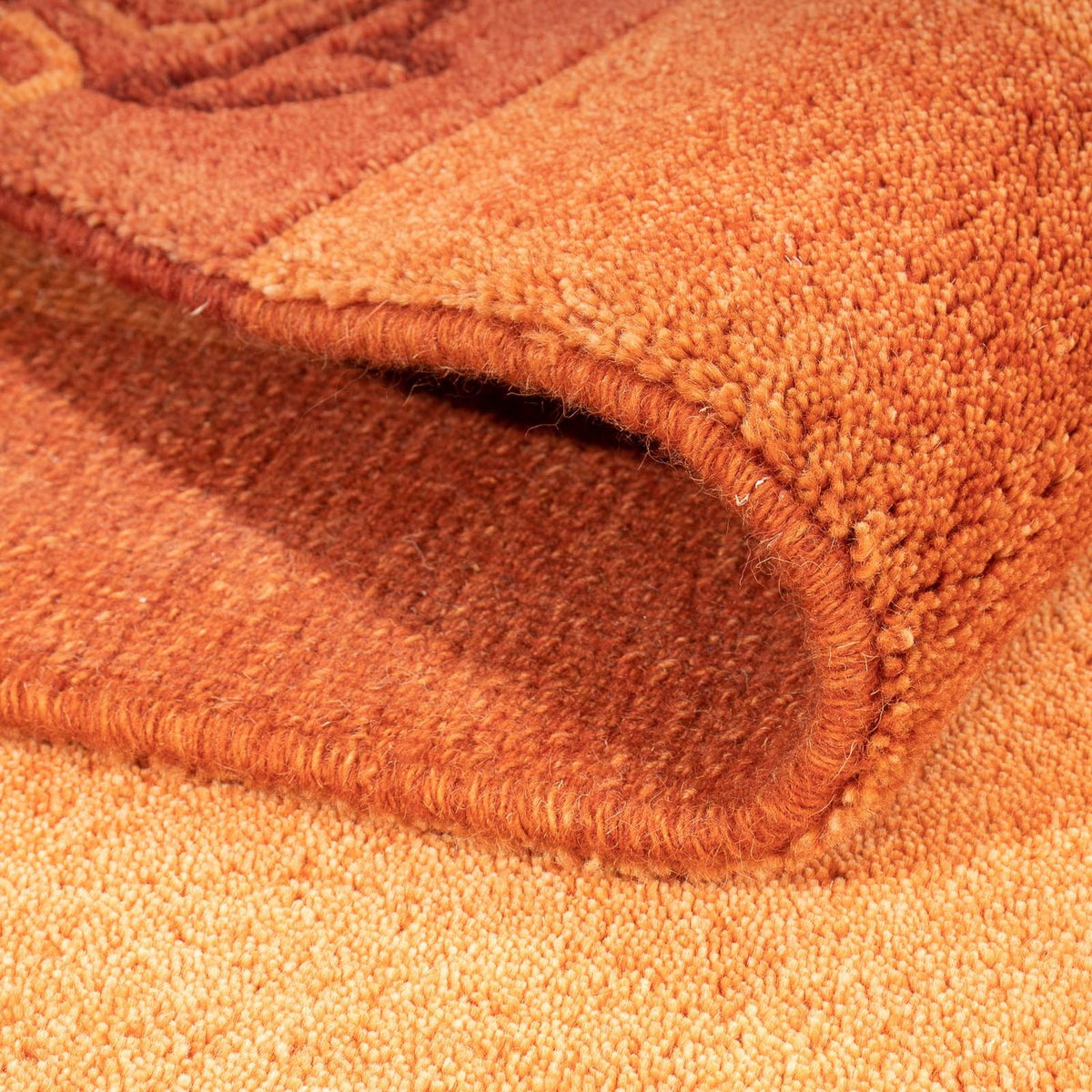 Tapis Népalais - 180 x 117 cm - orange