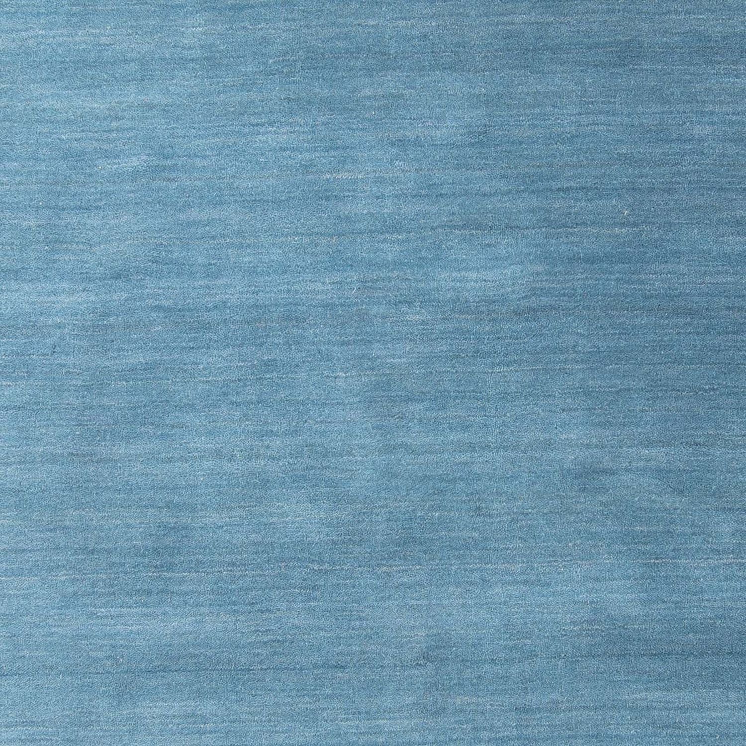 Tapis Népalais - 203 x 142 cm - bleu