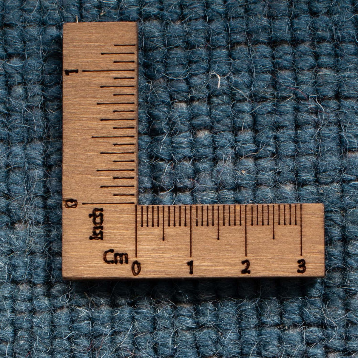 Tapis Népalais - 203 x 142 cm - bleu