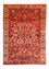 Tapis persan - Nomadic - 210 x 162 cm - rouge clair