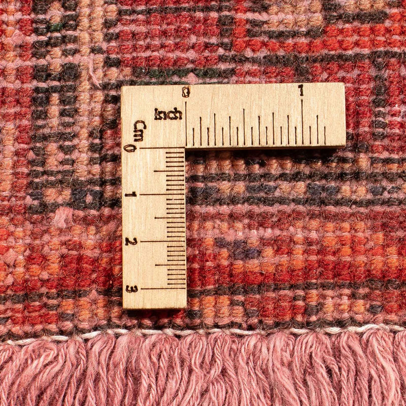 Tapis persan - Nomadic - 210 x 162 cm - rouge clair