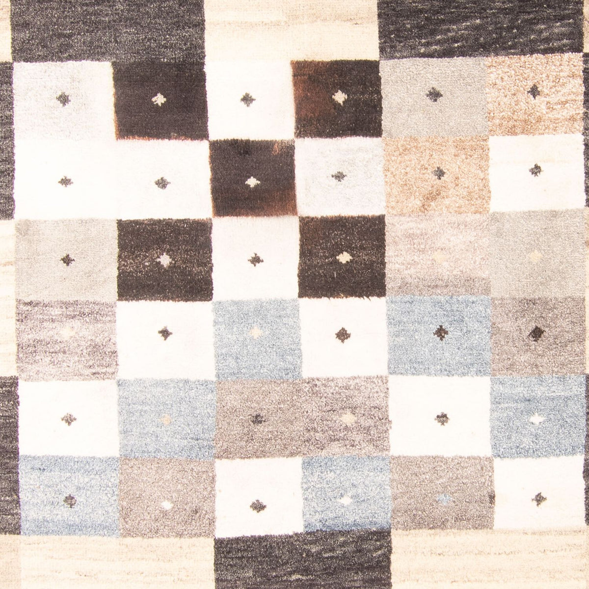 Tapis Gabbeh - Indus - 265 x 183 cm - multicolore