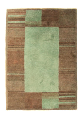 Tapis en laine - 193 x 137 cm - vert