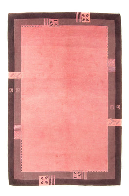 Tapis Népalais - 225 x 160 cm - rose