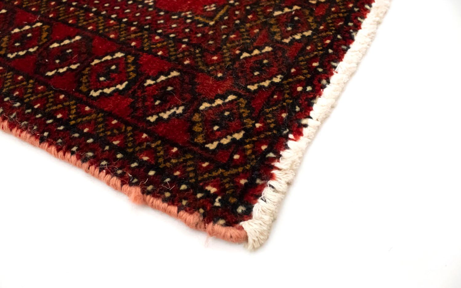 Tapis Turkaman - 130 x 60 cm - rouge