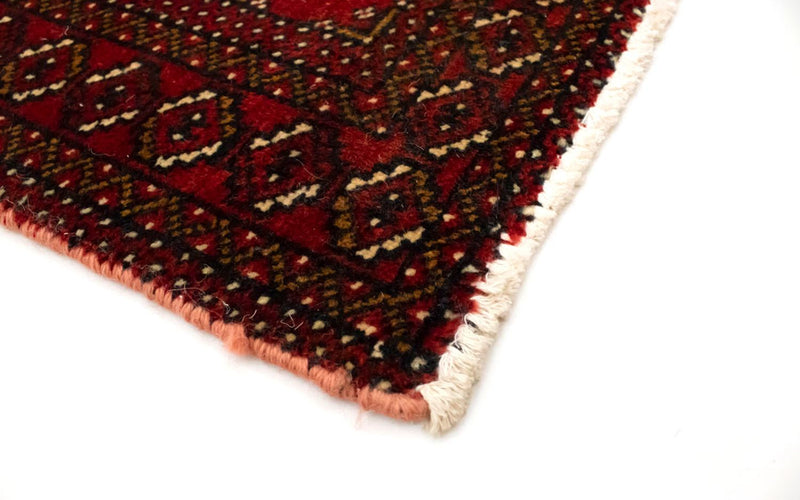 Tapis Turkaman - 130 x 60 cm - rouge