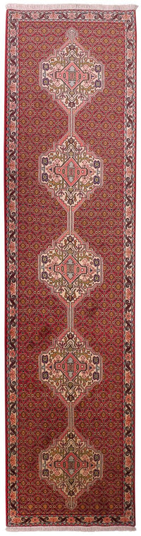 Tapis de couloir Tapis persan - Classique - 305 x 78 cm - rouge clair