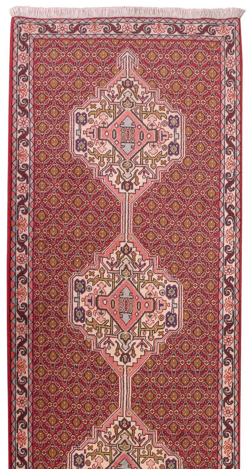 Tapis de couloir Tapis persan - Classique - 305 x 78 cm - rouge clair