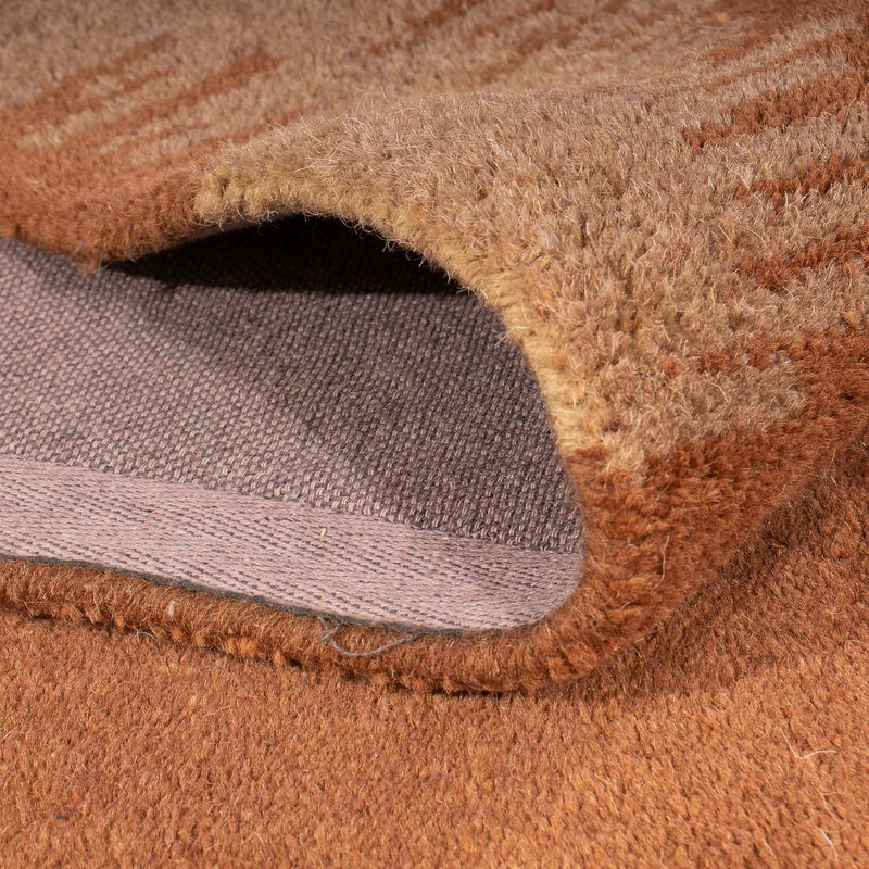 Tapis en laine - 235 x 148 cm - marron