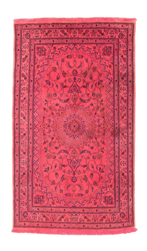 Tapis persan - Nain - 195 x 120 cm - rouge clair