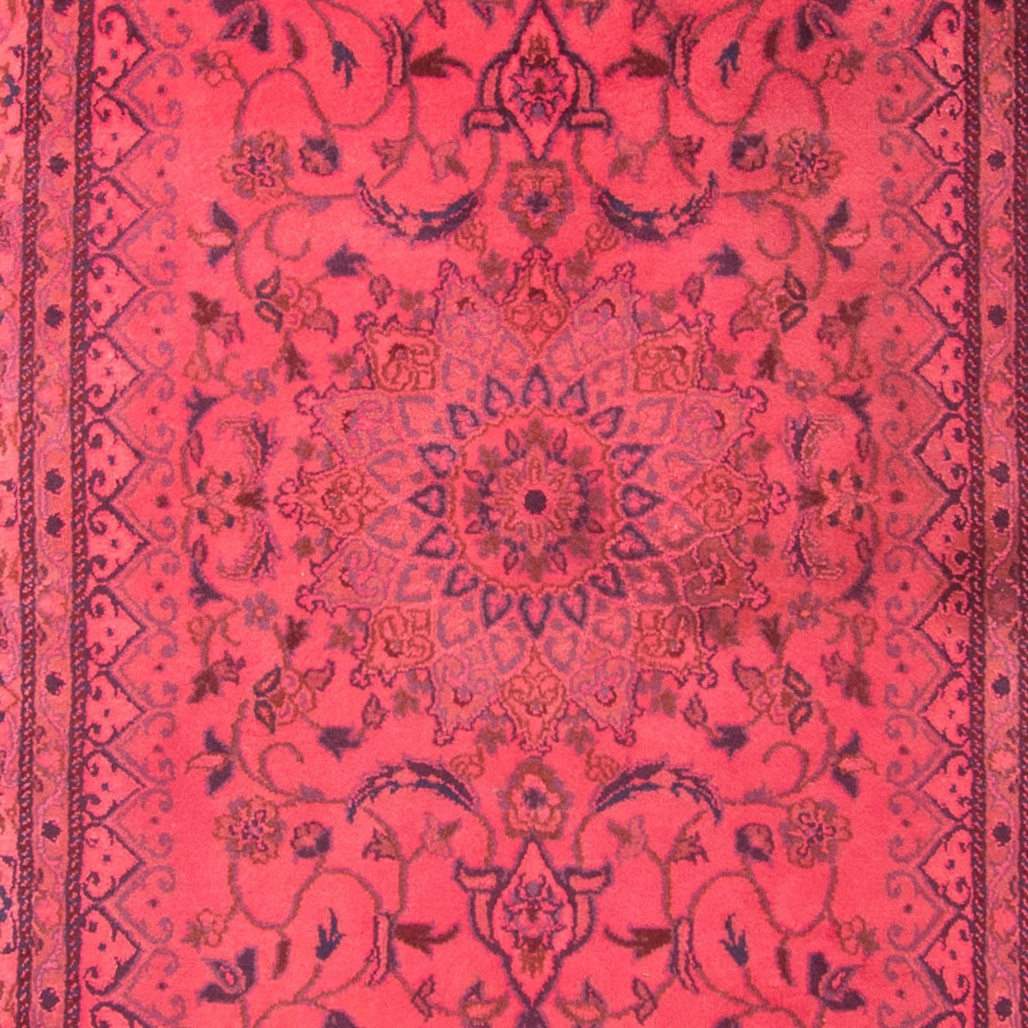 Tapis persan - Nain - 195 x 120 cm - rouge clair