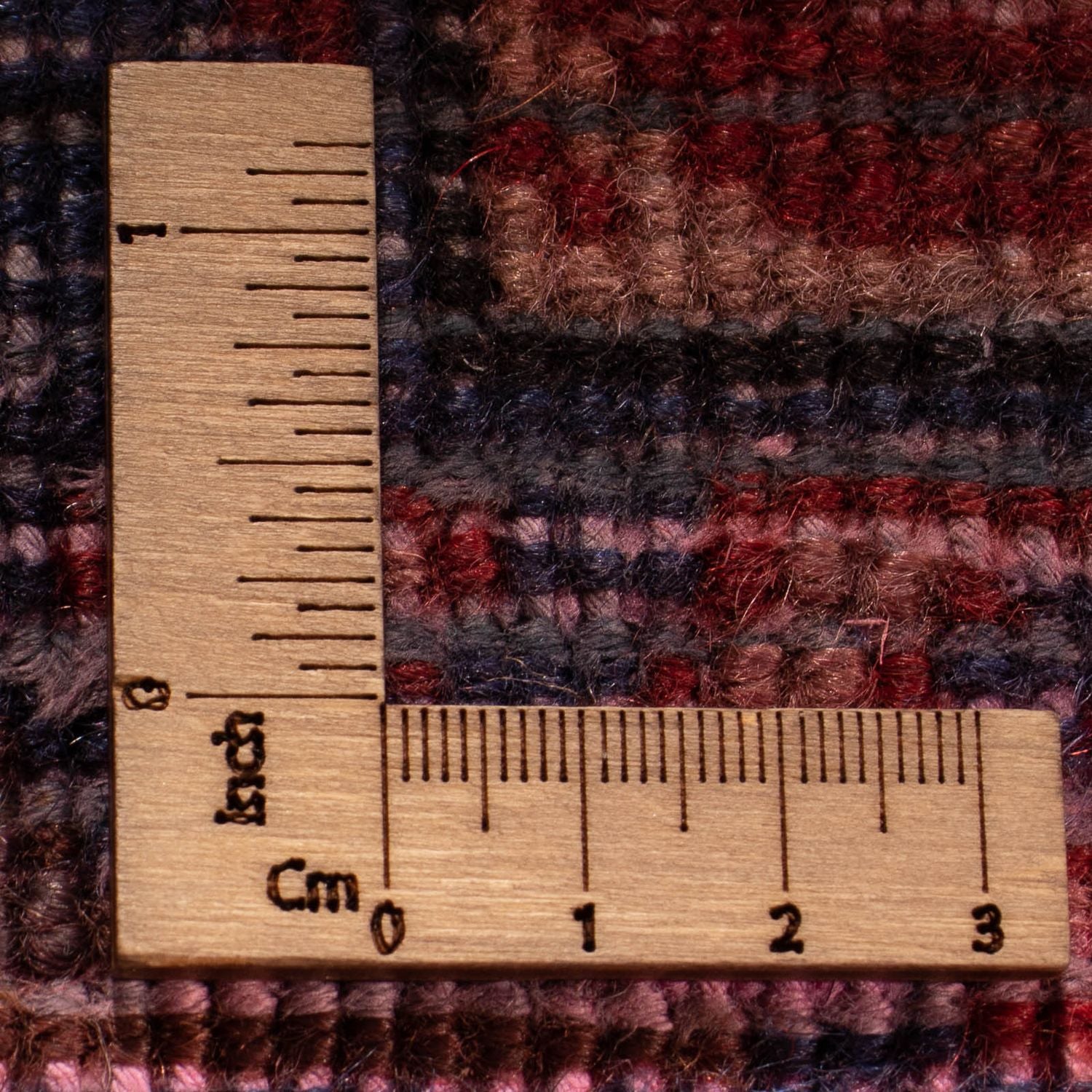 Tapis de couloir Tapis persan - Nomadic - 323 x 115 cm - rouge foncé