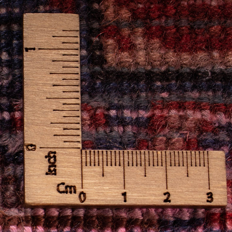 Tapis de couloir Tapis persan - Nomadic - 323 x 115 cm - rouge foncé