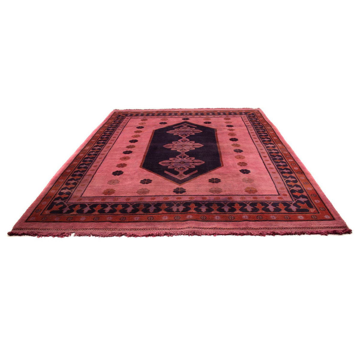 Tapis persan - Nomadic - 314 x 250 cm - rouge clair