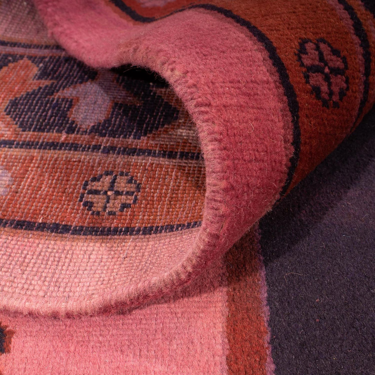 Tapis persan - Nomadic - 314 x 250 cm - rouge clair