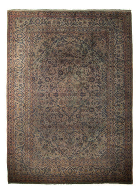 Tapis persan - Keshan - 350 x 250 cm - marron foncé