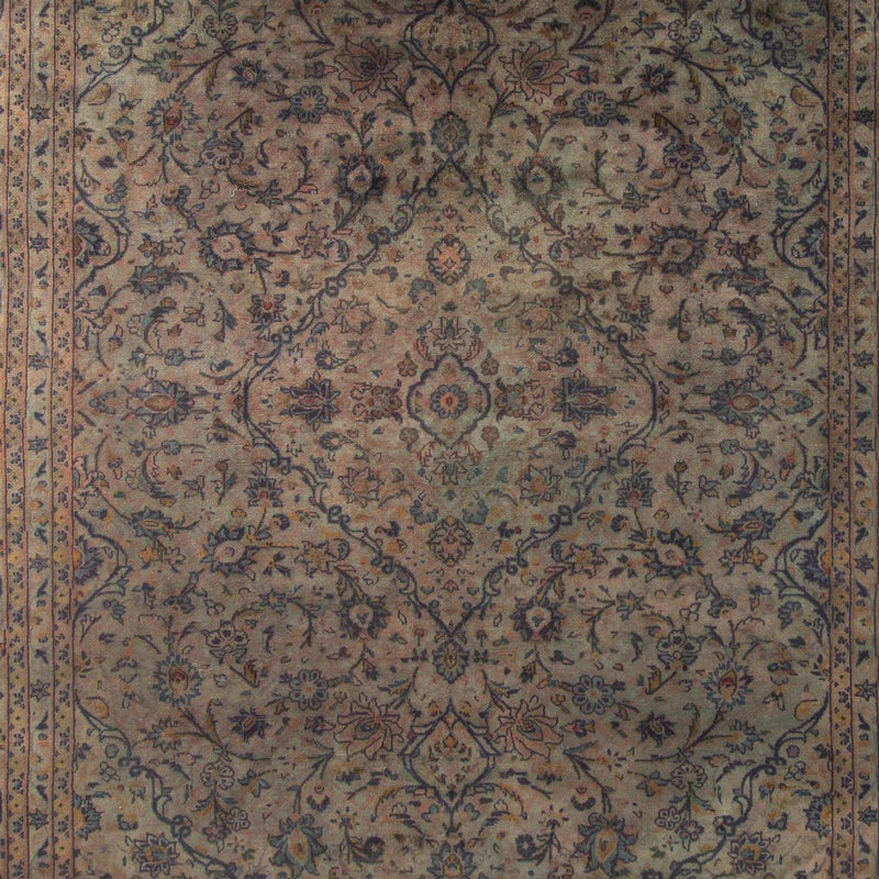 Tapis persan - Keshan - 350 x 250 cm - marron foncé