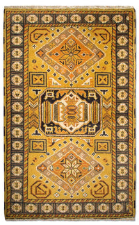 Tapis oriental - 154 x 95 cm - or