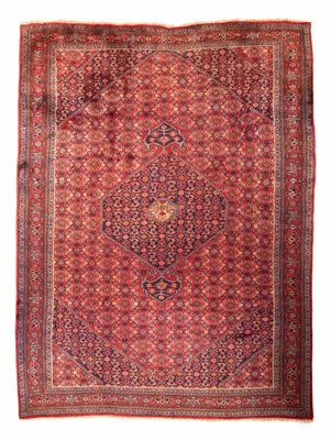 Tapis persan - Nomadic - 290 x 203 cm - rouge