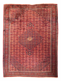 Tapis persan - Nomadic - 290 x 203 cm - rouge