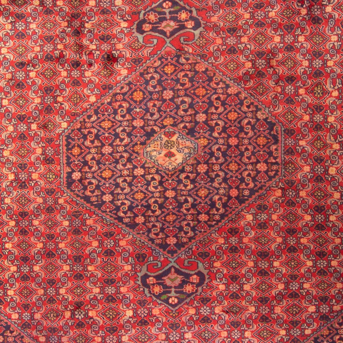 Tapis persan - Nomadic - 290 x 203 cm - rouge