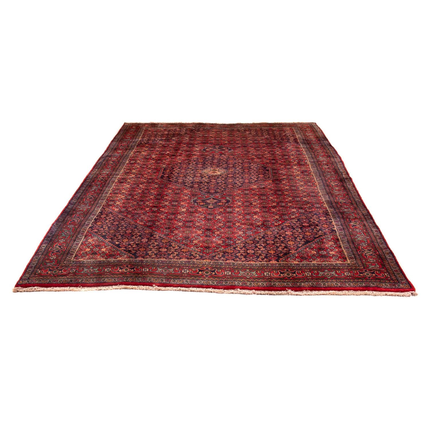 Tapis persan - Nomadic - 290 x 203 cm - rouge