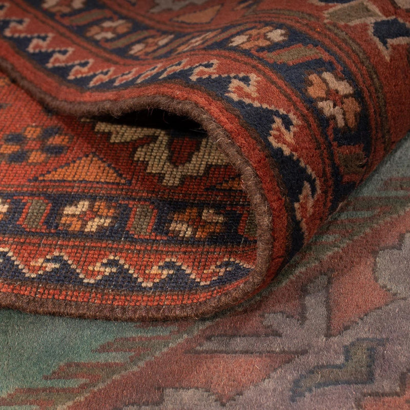Tapis afghan - Hatschlu - 307 x 220 cm - marron