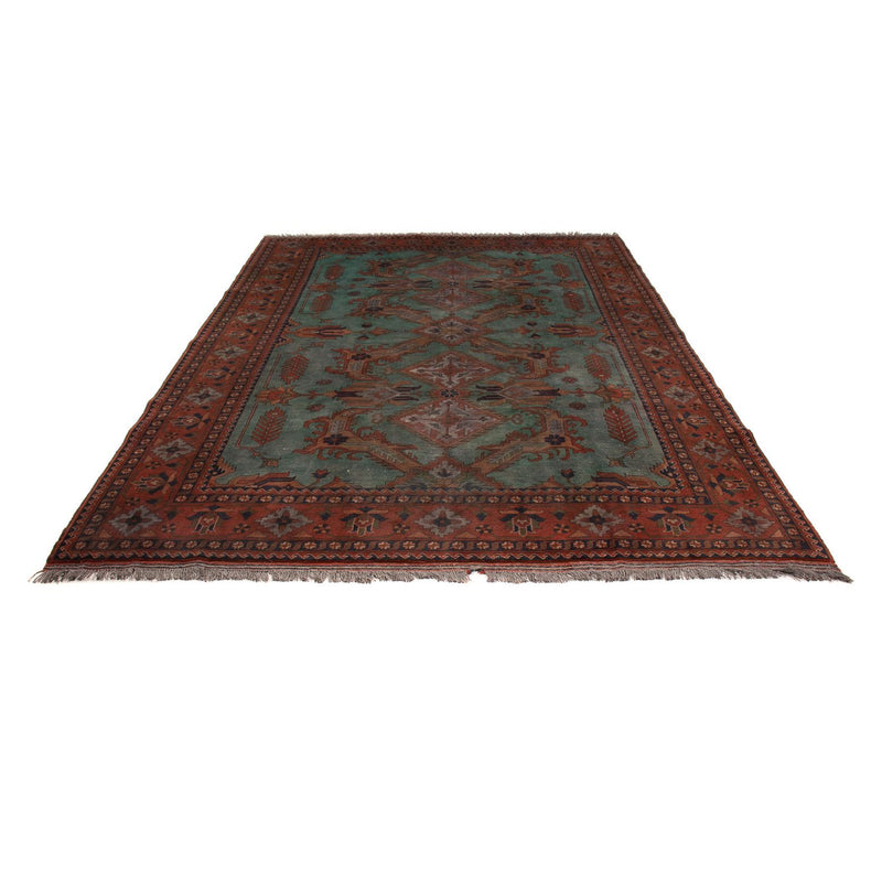 Tapis afghan - Hatschlu - 307 x 220 cm - marron