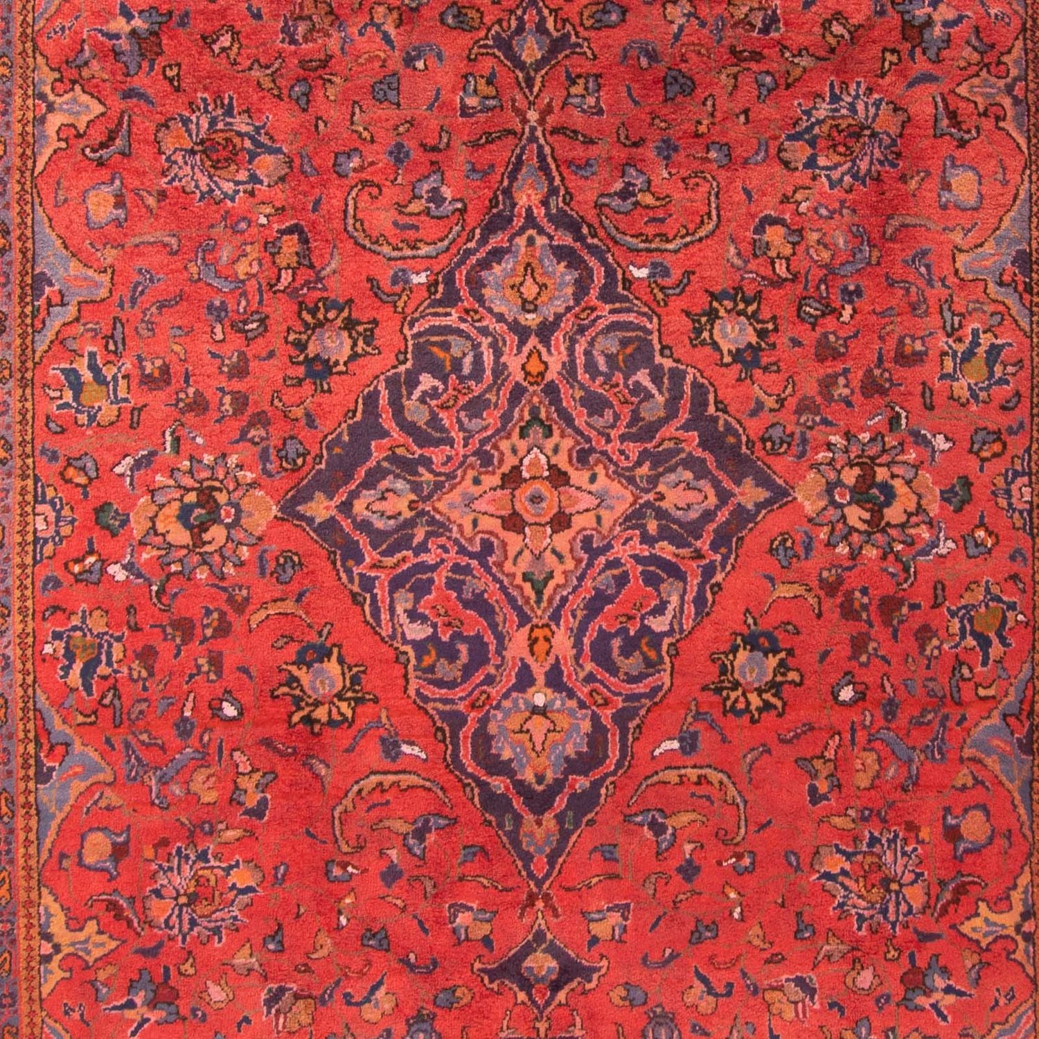 Tapis persan - Classique - 344 x 230 cm - rouge