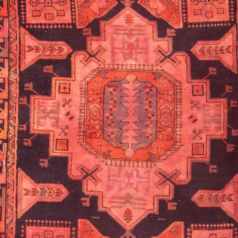 Tapis de couloir Tapis persan - Nomadic - 345 x 125 cm - rouge clair