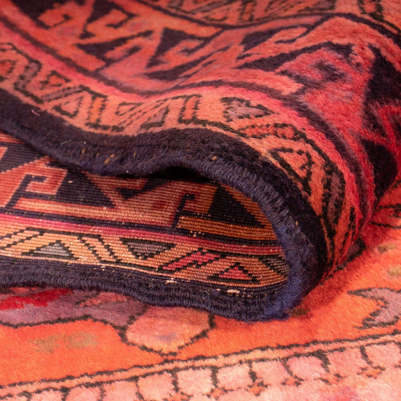 Tapis de couloir Tapis persan - Nomadic - 345 x 125 cm - rouge clair