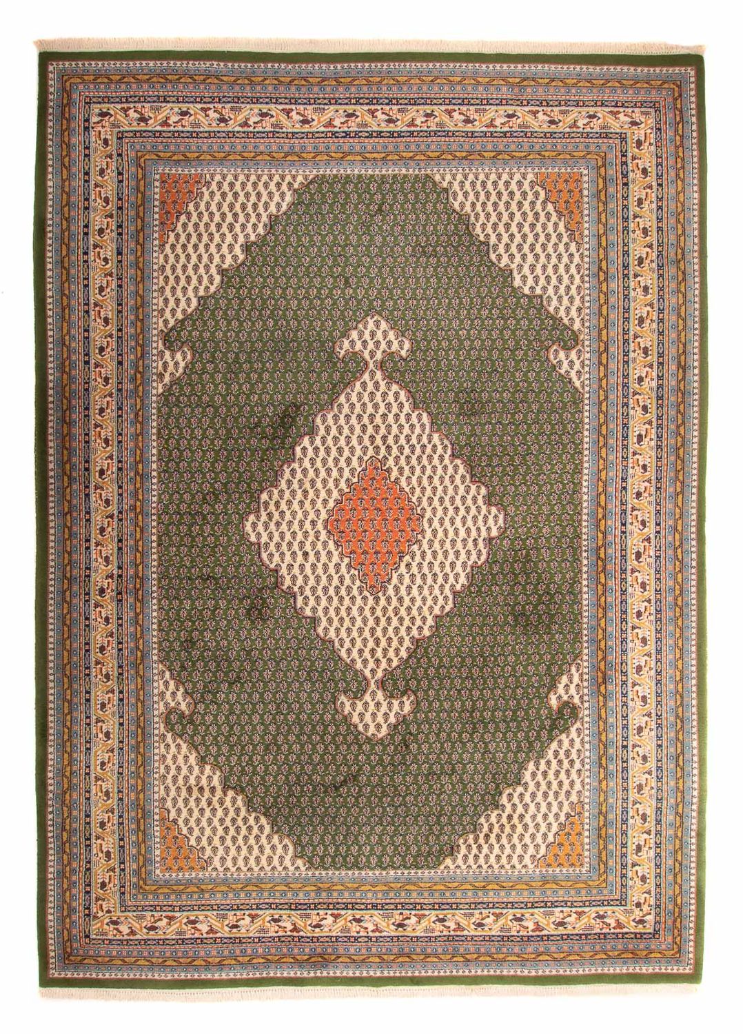Tapis oriental - Mir - Indus - 348 x 240 cm - vert