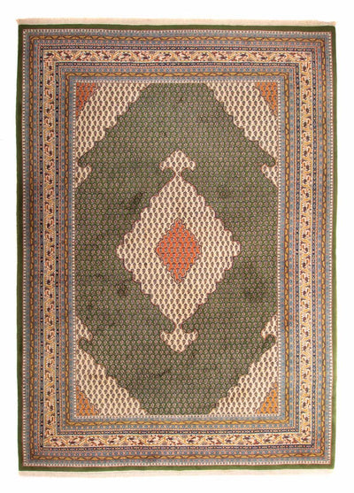 Tapis de Mir indien Tapis 240x348cm - Tapis oriental - vert