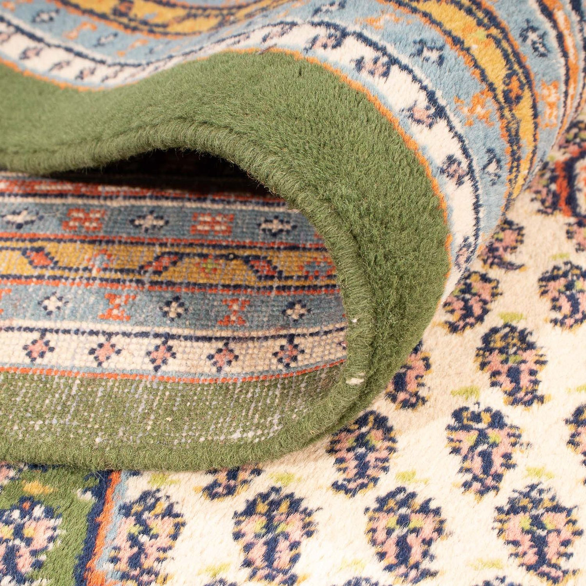 Tapis oriental - Mir - Indus - 348 x 240 cm - vert