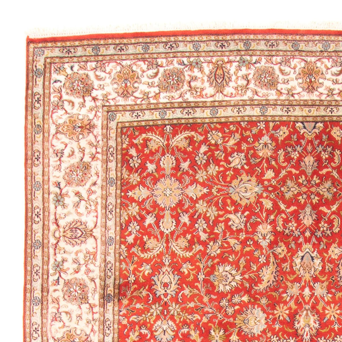 Tapis en soie du Cachemire Tapis 186x277cm - Tapis oriental