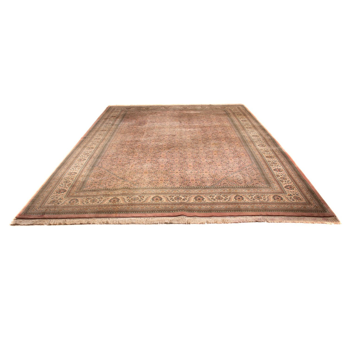 Tapis oriental - Indus - 412 x 298 cm - marron clair
