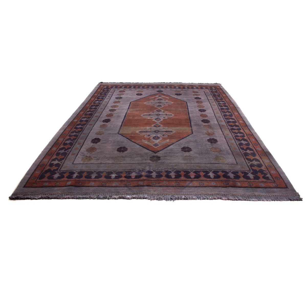 Tapis persan - Nomadic - 340 x 250 cm - marron foncé