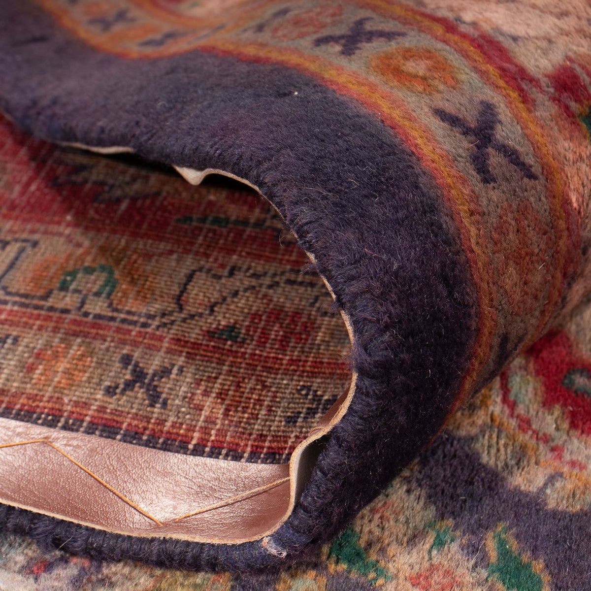 Tapis persan - Classique - 383 x 295 cm - rouge foncé