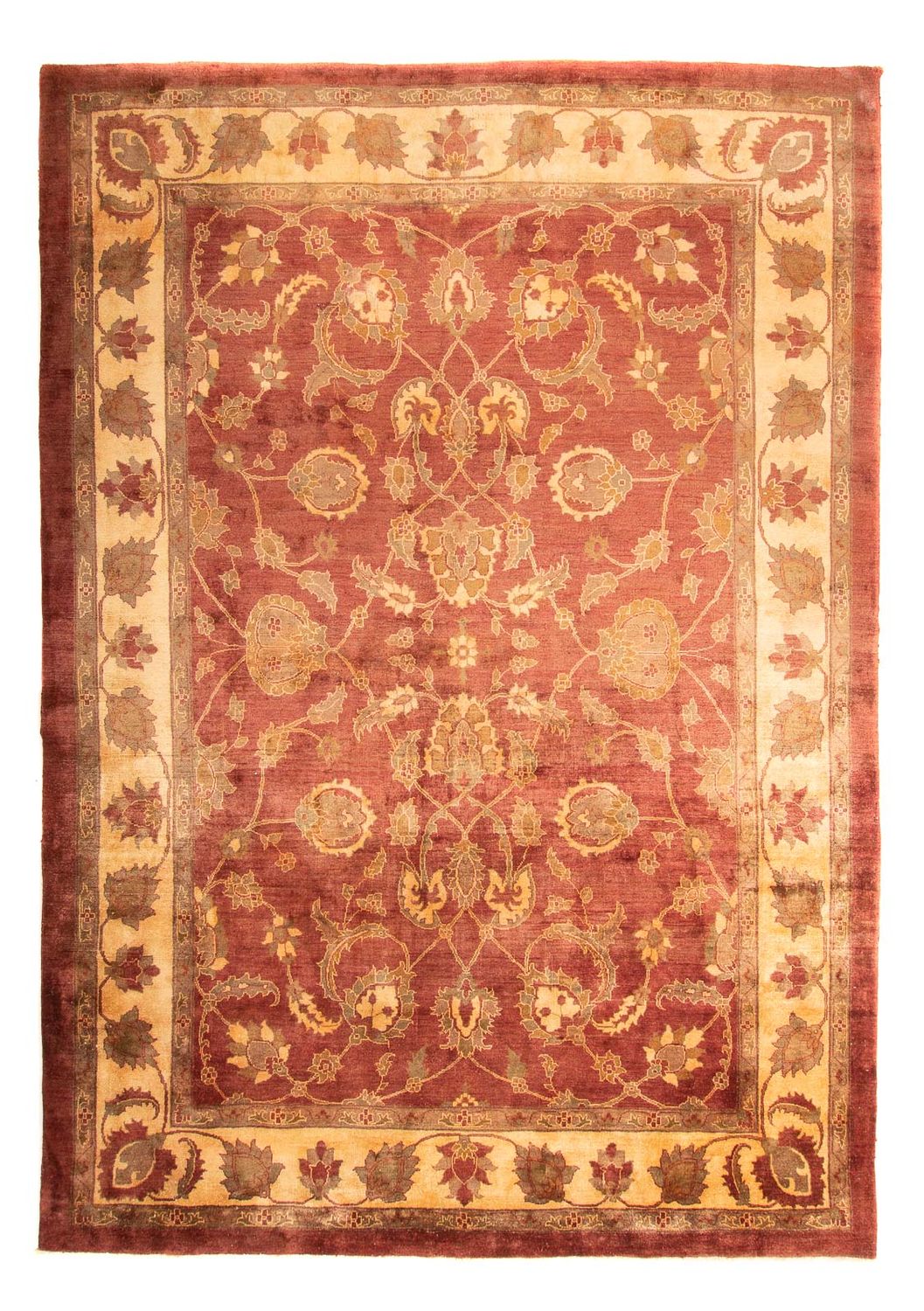 Tapis Ziegler - 357 x 252 cm - rouille
