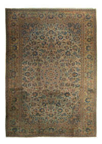 Tapis persan - Keshan - 362 x 230 cm - multicolore
