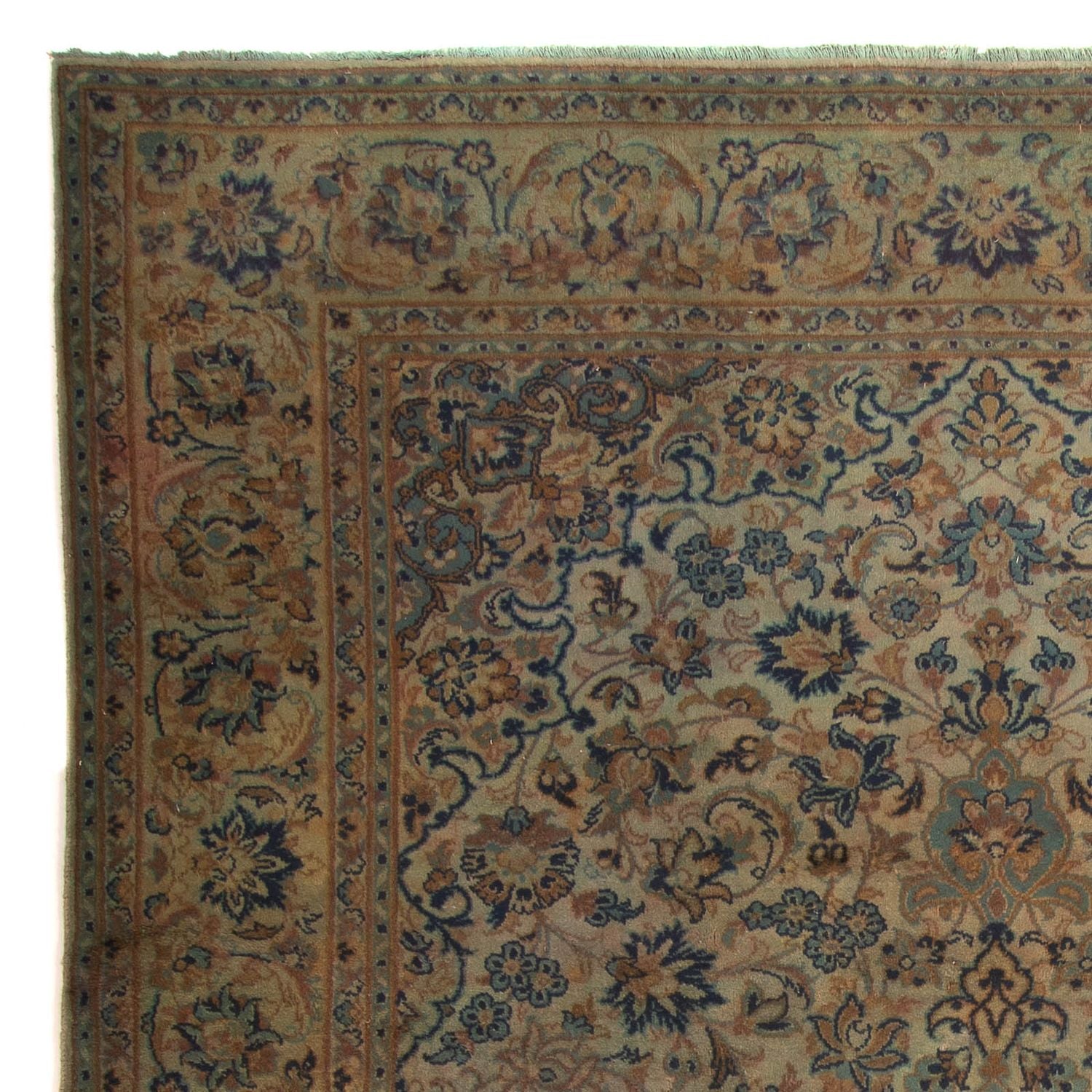 Tapis persan - Keshan - 362 x 230 cm - multicolore