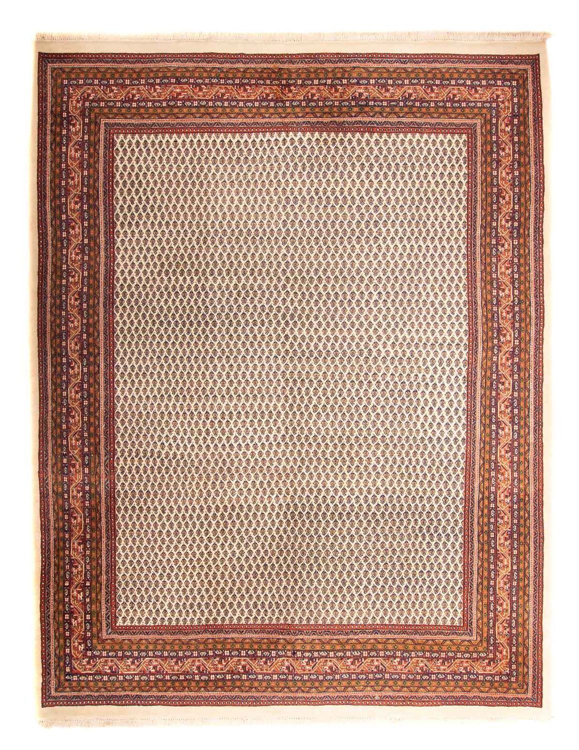 Tapis oriental - Mir - Indus - 344 x 244 cm - beige
