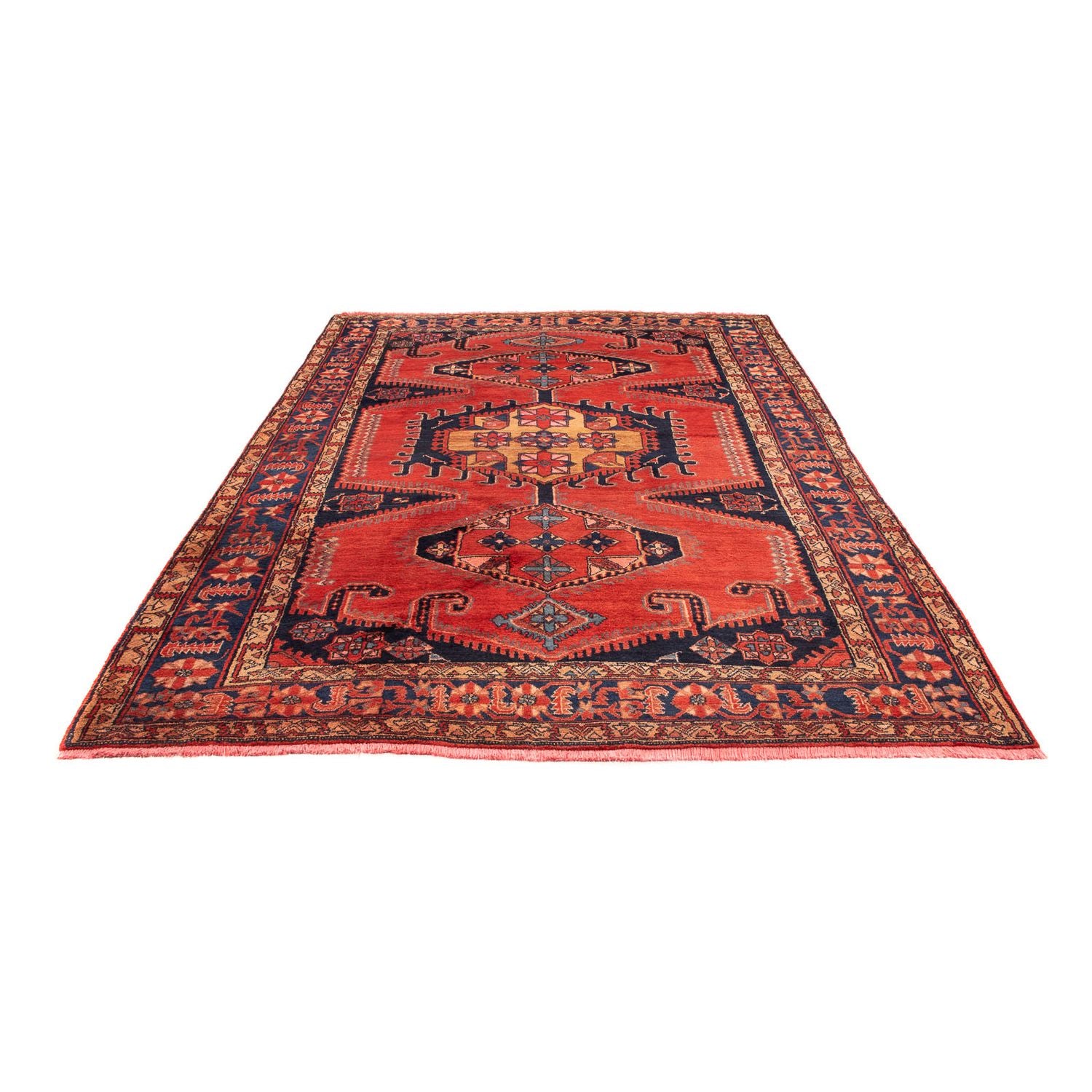 Tapis persan - Nomadic - 315 x 211 cm - rouge