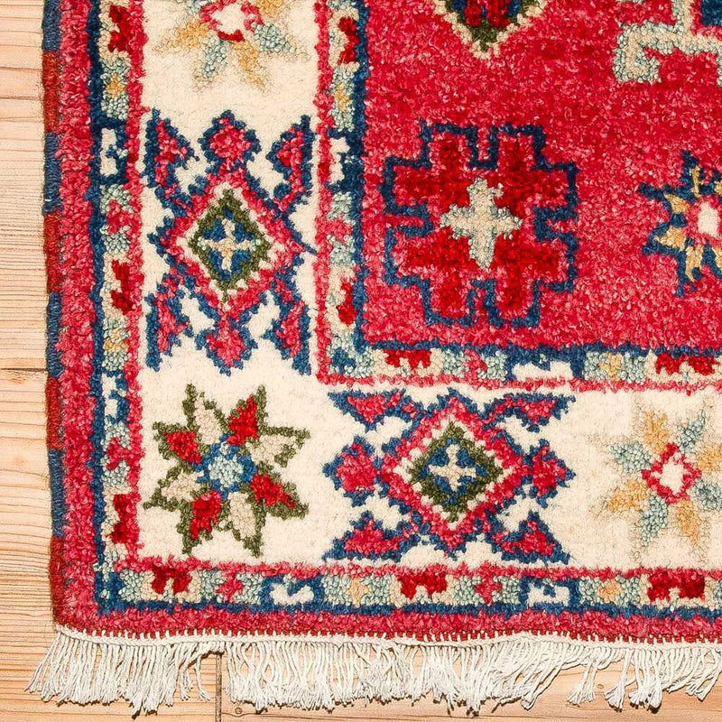 Tapis oriental - 157 x 96 cm - rouge